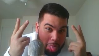 ASMR Mouth tapping, tongue tapping, mouth sounds, kisses