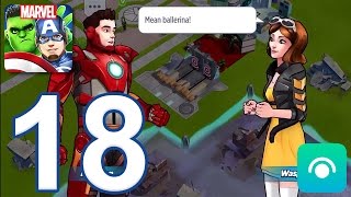 MARVEL Avengers Academy - Gameplay Walkthrough Part 18 - Level 8 (iOS, Android)