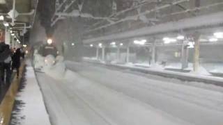 豪雪のSL X'masトレインと583系 救済列車