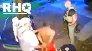 Handcuffed Black Man Slapped By Police