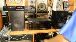 Pioneer GR333 equalizer A351R Canton Fonum 301 loudspeakers Lautsprecherboxen