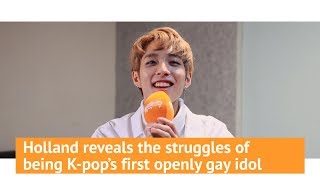 Holland talks about being K-pop’s first openly gay idol