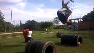 futbol americano san martin  vs parkour san martin