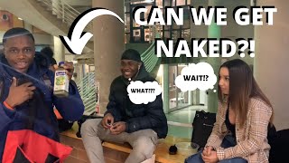 CAN WE GET NAKED???!! PUBLIC INTERVIEW PART II YORK UNIVERSITY EDITION!!