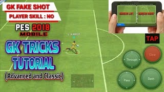 Pes 2018 Mobile | Gk Trick Tutorial