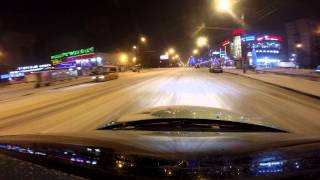 VOLVO S60R 360HP RUSSIA MOSCOW WINTER 2015