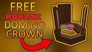 FREE ROBLOX DOMINO CROWN | How to get the neapolitan crown on roblox