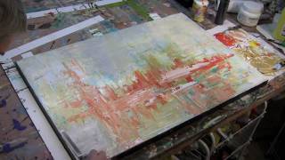Palette knife painting