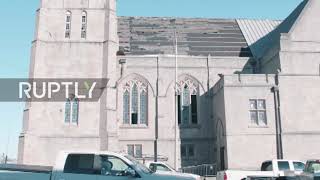 USA: Believers gather at damaged church in Kentucky after tornado
