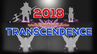 [ENG SUB] 2018 Summoners War Xmas Pack Splendid Blessing Transcendence Scroll