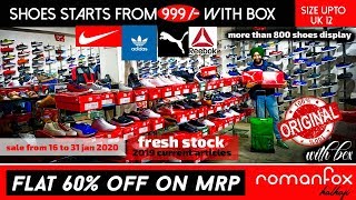 Branded shoes || 100% original with box ||  60% OFF ON MRP || SALE TILL 31 March || ROMANFOX KALKAJI