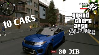 Luxury & 4 door HD cars for GTA SA 2019