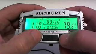 Ciclocomputadora Bogeer MS-602B Manburen