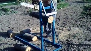Станок для распиловки дров. Незаменимый помощник!
