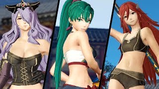 Fire Emblem Warriors - All Female Underwear Animations