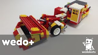 wedobots: R1300G Underground Mining Loaderwith LEGO® WeDo™ bricks
