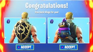 HOW TO GET *RARE GLORY SHIELD AND PENGUIN BACKBLING IN FORTNITE!!! #FaZe5 reconexpert yulitideranger