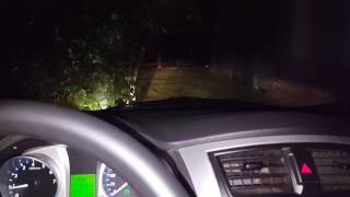 Работа дворников на автомобилях Datsun и Калина.