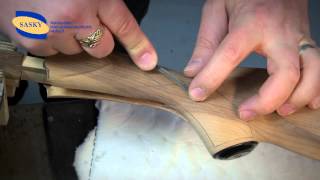 Aseen tukin ristikarhennuksen valmistus • Asesepäntyö TUTORIAL