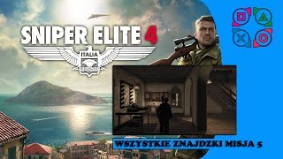Sniper Elite 4 - Misja 5 Wszystkie Znajdźki
