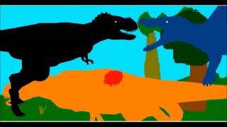 PBA : Tyrannosaurus VS Spinosaurus