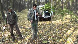Metal detecting Bulgaria Ловеч гости от Русия 02 11 2011