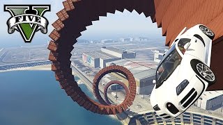 GTA V ONLINE: BUGATTI VEYRON VITESSE NO SPIRAL GIGANTE - Corrida Mod