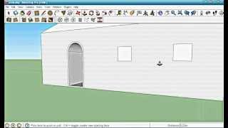 Создаем домик в Google Sketch Up (2 урок)
