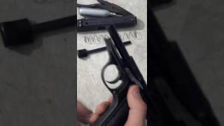 Пневмотический пестолет WALTHER  РАЗБОРКА СБОРКА