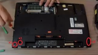 Acer Aspire V3-571G Laptop Disassembly [to repair/replace faulty keyboard] 1080p HD