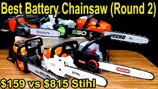 Best Battery Powered Chainsaw Brand (Round 2)? Let's find out!