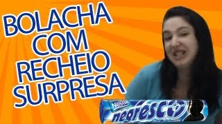 Bolacha com recheio surpresa