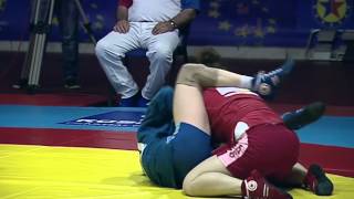 Чемпионат Европы 2014 \ Екатерина Прокопенко BLR \ болевой на ногу