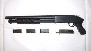 Дробовик AGM 003 (Mossberg 500) airsoft shotgun. Обзор и анбоксинг