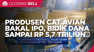 Produsen Cat Avian Bakal IPO, Bidik Dana Sampai Rp 5,7 Triliun
