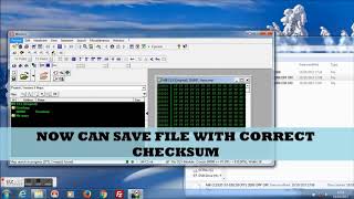 Checksum correction with WinOLS