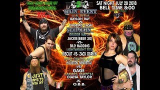 EIW Highlights Saturday Night July 28, 2018