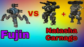 War Robots:- Fujin Vs Natasha & Carnage || War Robots 2018