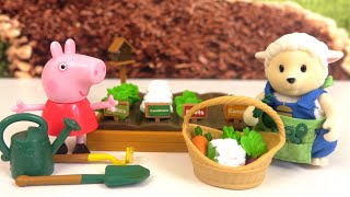 Peppa Pig Légumes du Potager avec M. le Jardinier
