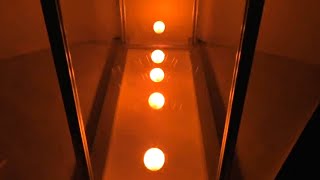 Маятник Ньютона с магнитными светящимися шарами на 3D принтере 3d print #Shorts
