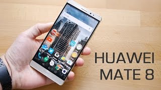 Обзор Huawei Mate 8: распаковка и экран