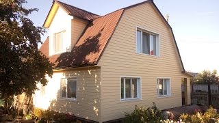 Впечатления лета. Часть2. Обшивка дома и 25 сортов винограда