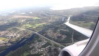 Finnair Embraer 170 Joensuu airport takeoff 16.6.2014