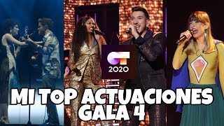OT 2020 | TOP/RANKING ACTUACIONES GALA 4 (Top 8)