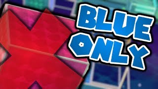 Blast Block Skyway WITHOUT touching Red Blocks! (Super Mario 3D World)