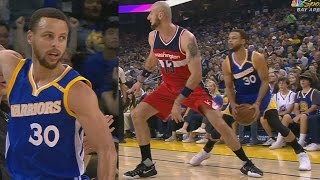 Stephen Curry Gives Gortat a Map! John Wall Fined 15K! Wizards vs Warriors