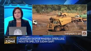 Larangan Ekspor Minerba Diperluas, Industri Smelter Siap?