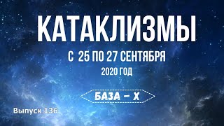 Катаклизмы с 25 по 27 сентября 2020. Боль Земли. Наводнения и смерчи в Италии. Снег в Европе