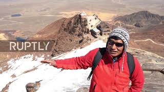 Climate change turns world’s highest ski resort in Bolivia into ghost town