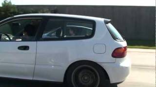 CRX K20a2 swap Supercharged vs Civic EG K24 swap
